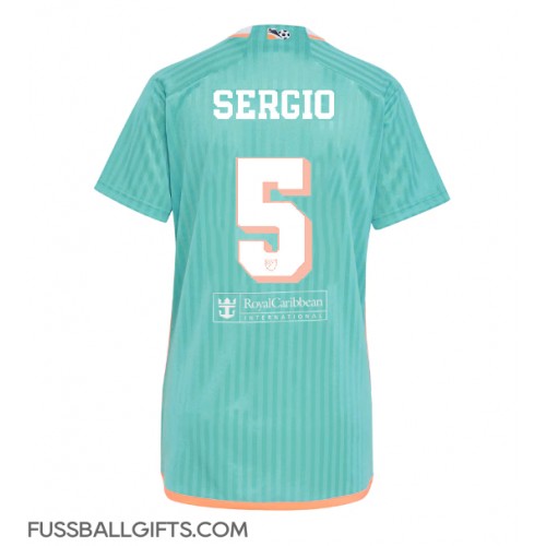 Inter Miami Sergio Busquets #5 Fußballbekleidung 3rd trikot Damen 2024-25 Kurzarm